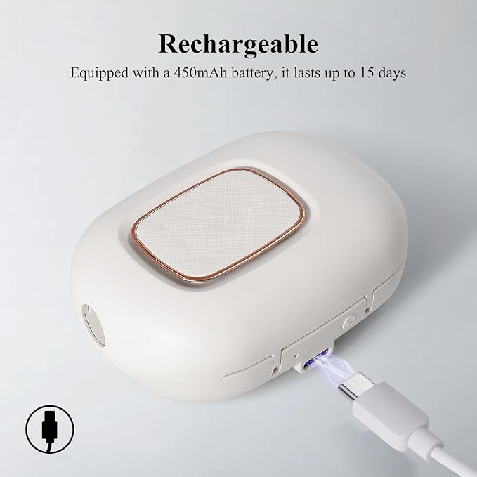 Upgraded UV Toothbrush Cover with Fan,Rechargeable Travel Toothbrush Case with Magnetic Holder&Wall Mount for Houshold and Traveling