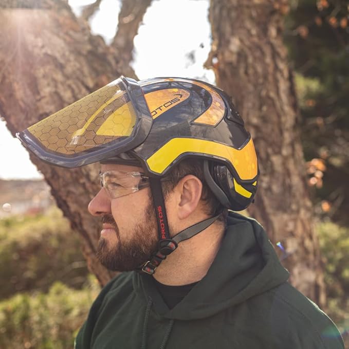 Protos Integral Arborist Helmet - The Beekeeper, Adult-StrideForce Fitness