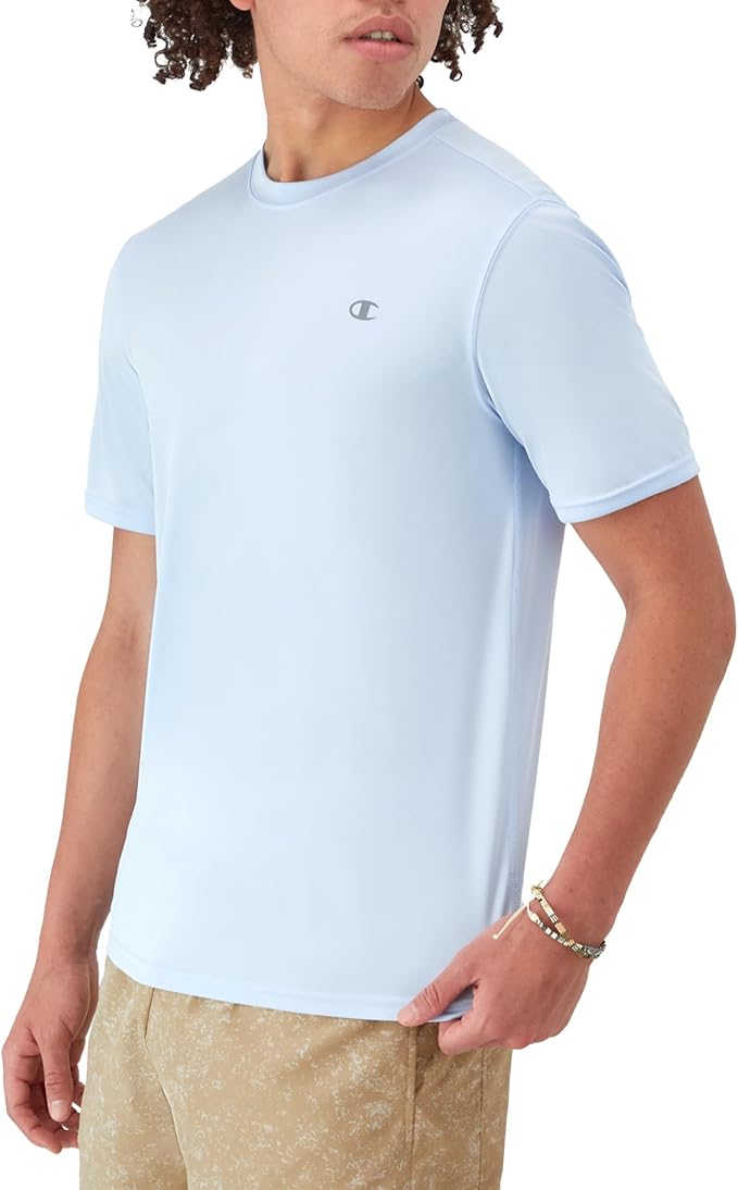 Champion Men's T-shirt, Sport Tee, Moisture Wicking, Anti Odor, Athletic T-shirt for Men (Reg. Or Big & Tall)-StrideForce Fitness