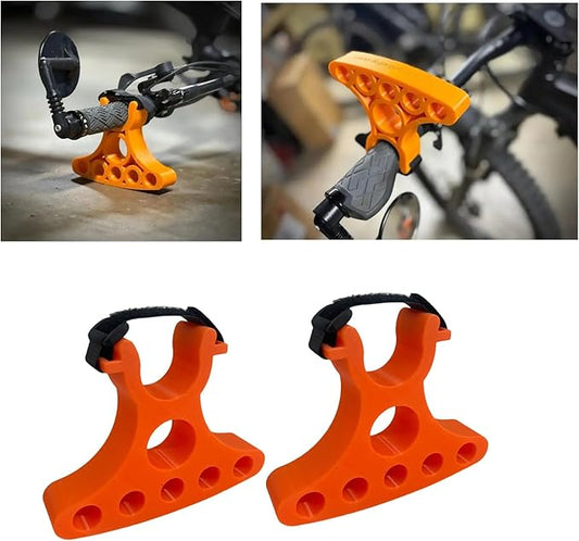 Bike Repair Stands (2 PCS) For Jasion For Huffy For Dynacraft, Compatible For Jasion For Huffy For Dynacraft ,Portable Handlebar Jacks , Professional Repair Tool For Cyclists (Yellow)-StrideForce Fitness