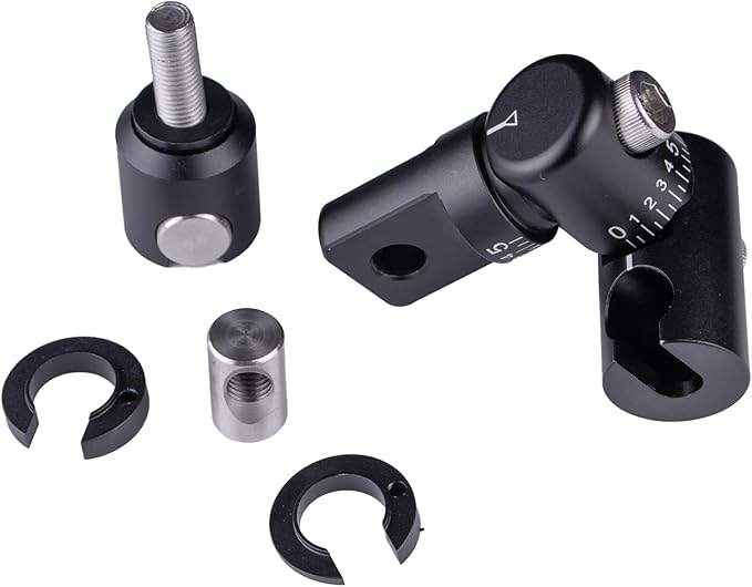 Single Side Adjustable Bow stabilizer, Shooting stabilizer, v bar Attachment for Compound Bow Stand-StrideForce Fitness