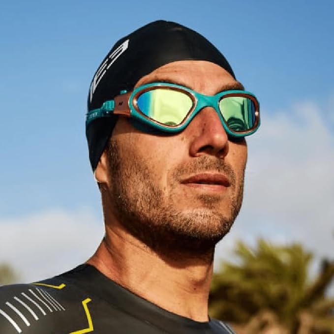 ZONE3 Vapor OWS Goggles - Teal Cream Copper-StrideForce Fitness