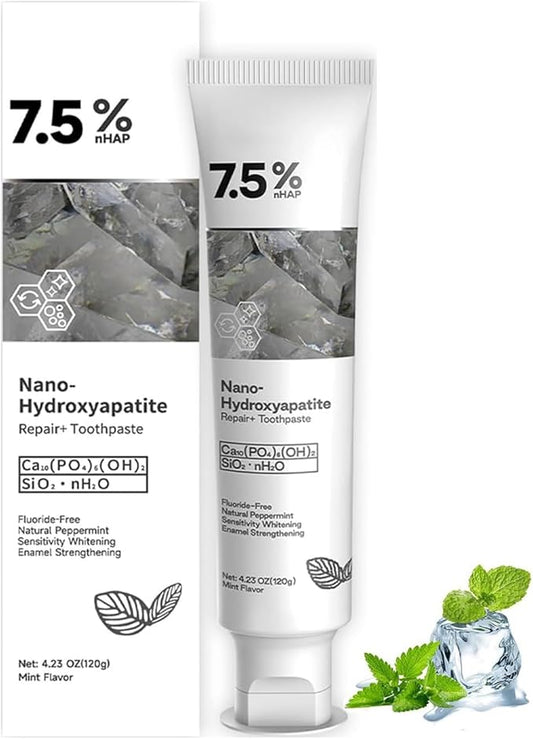 Hydroxyapatite Toothpaste for Advanced Enamel Protection, Gentle and Effective Formula, Fresh Breath, Deep Cleaning Care Toothpaste,Suitable for Sensitive Teeth (1)