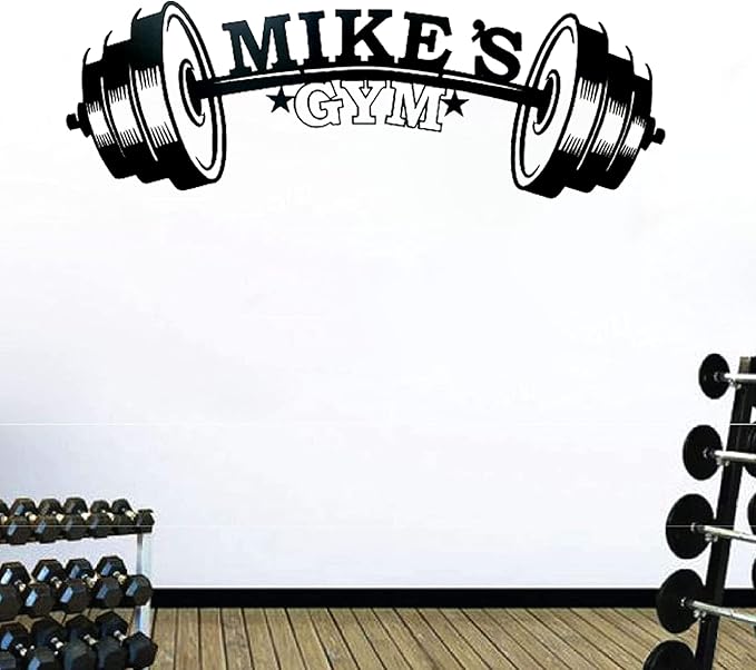 Custom Gym Metal Wall Art, Personalized Gymer Name Sign Decoration For Room, Gym Metal Home Decor-StrideForce Fitness