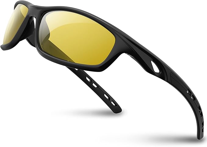 RIVBOS Sunglasses for Men Women Polarized UV Protection Sports Fishing Driving Shades Cycling RB833-StrideForce Fitness