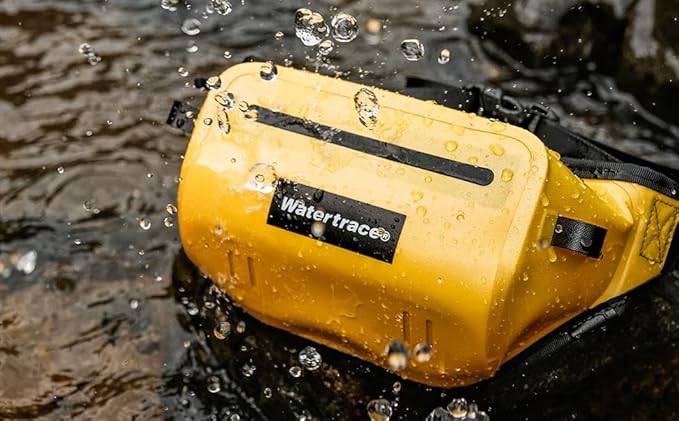 Waterproof Fanny Pack Snorkeling Bag Waist Bag For Canoe Kayaking Rafting Surfing Swimming Boating Storage Pack Paddle Board (Yellow)-StrideForce Fitness