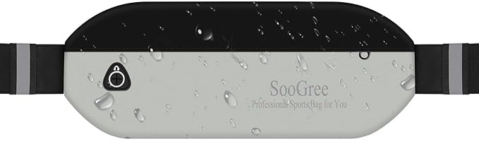 Slim Fanny Packs for Women Men,Waterproof Waist Pack with Reflective Strip Adjustable Strap,Running Belt for Sports Workout Cycling Hiking, Casual Hands-Free Wallets Phone Bag (Style 1)-StrideForce Fitness