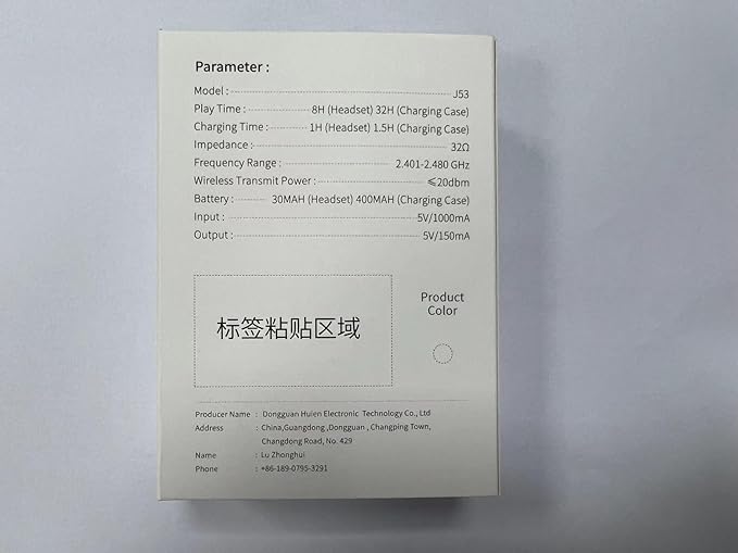 Wireless Earbuds, Bluetooth 5.3 Ear Buds LED Power Display Headphones Bass Stereo, Bluetooth Earbuds in-Ear Noise Cancelling Mic, 40H Playback Mini Case IP7 Waterproof Sports Earphones for Android iOS-StrideForce Fitness