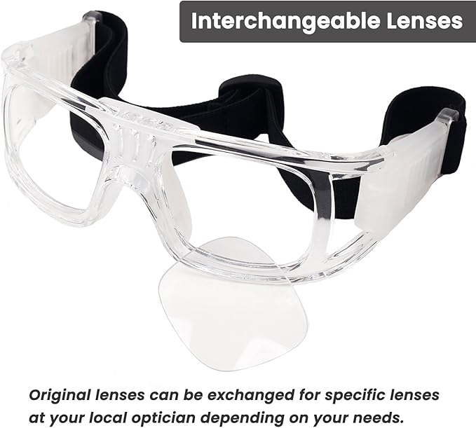 Andux Basketball Soccer Football Sports Glasses Eyewear Goggles Eye Safety Glasses LQYJ-01-StrideForce Fitness