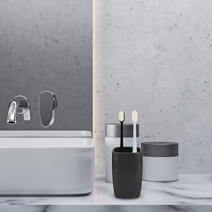 6pcs Adult Soft Bristle Toothbrushes Small Head Ergonomic Anti-Slip Handle Deep Cleaning for Sensitive Gums Green Blue Pink Beige Black White