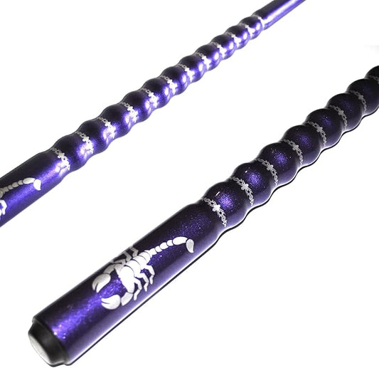 58" Pool Cue Stick,13mm 2-Piece Maple Hardwood Ergonomic Design Billiard Cues Kit,19/20/21oz-StrideForce Fitness