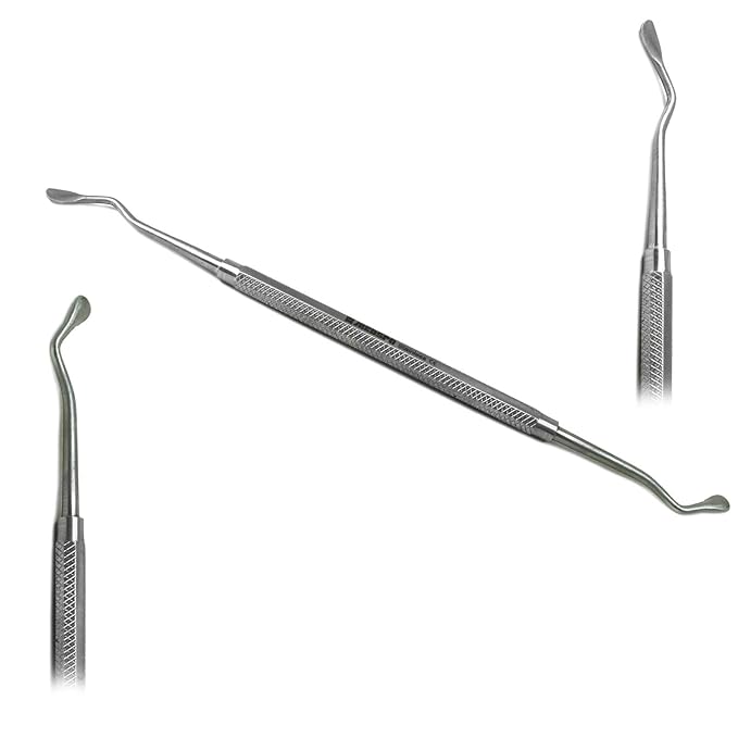 MEDSPO Professional Dental Instruments Osteotome Periotome Luxating Elevator Implant | Orthodontic PDL Teeth | Surgical Root Extraction Spreading (Sinus Lift Elevator Sinus Handle Set of 5)