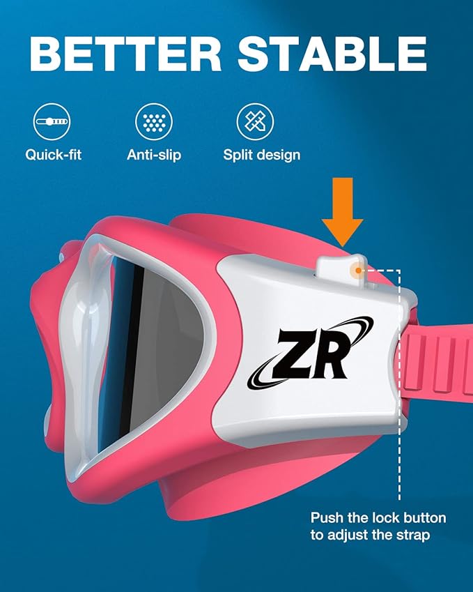 ZIONOR G1 Polarized Swimming Goggles for Unisex Adult Women Anti Fog 100% Anti UV Diving Goggles-StrideForce Fitness