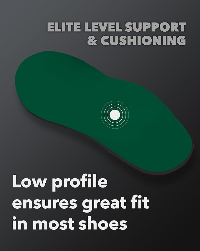 Spenco Unisex Adult Athletic Shoe-insoles, Green, Women S 11-12.5/Men S 10-11.5 US-StrideForce Fitness