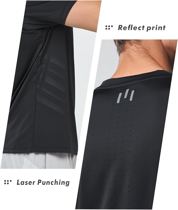 NORTHYARD Breathable 2.0™ Men's Athletic Workout T-Shirt-StrideForce Fitness