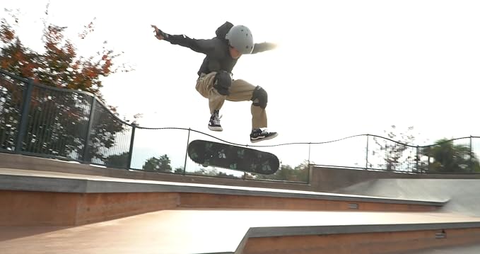 80SIX Triple Certified Multisport Helmet - Ideal for Bike, Scooter, Skateboard, Roller Skate and Inline Skate-StrideForce Fitness