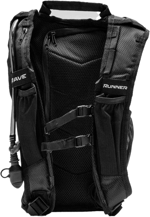 RAVERUNNER® Anti-Theft Hydration Backpack | Festival Approved Rave Backpack for Concert Goers, Leak-Free Festival Water Backpack for EDC, Rave Hydration Pack-StrideForce Fitness
