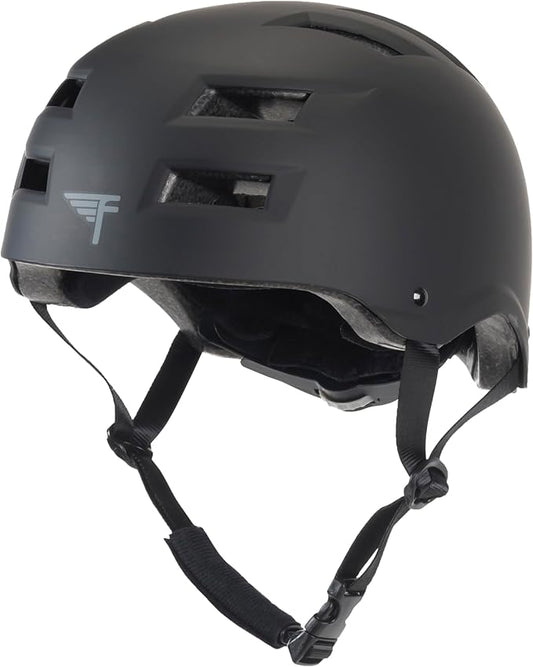 Flybar Bike Helmet- Multi Sport Dual Certified Adjustable Dial, Lightweight Skateboard Helmet, Roller Skating, Pogo, Electric Scooter, Snowboard, Boys and Girls Kids- Adults Helmets-StrideForce Fitness