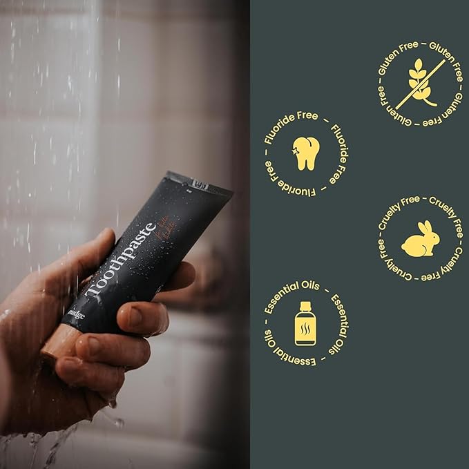 Nudge 10% Nano Hydroxyapatite Toothpaste, Remin+ with Vitamin E, Fluoride-Free, SLS Free, Helps Remineralize Enamel, Supports Sensitive Teeth, Cinnamon and Clove, 4.5 oz (Pack of 4)