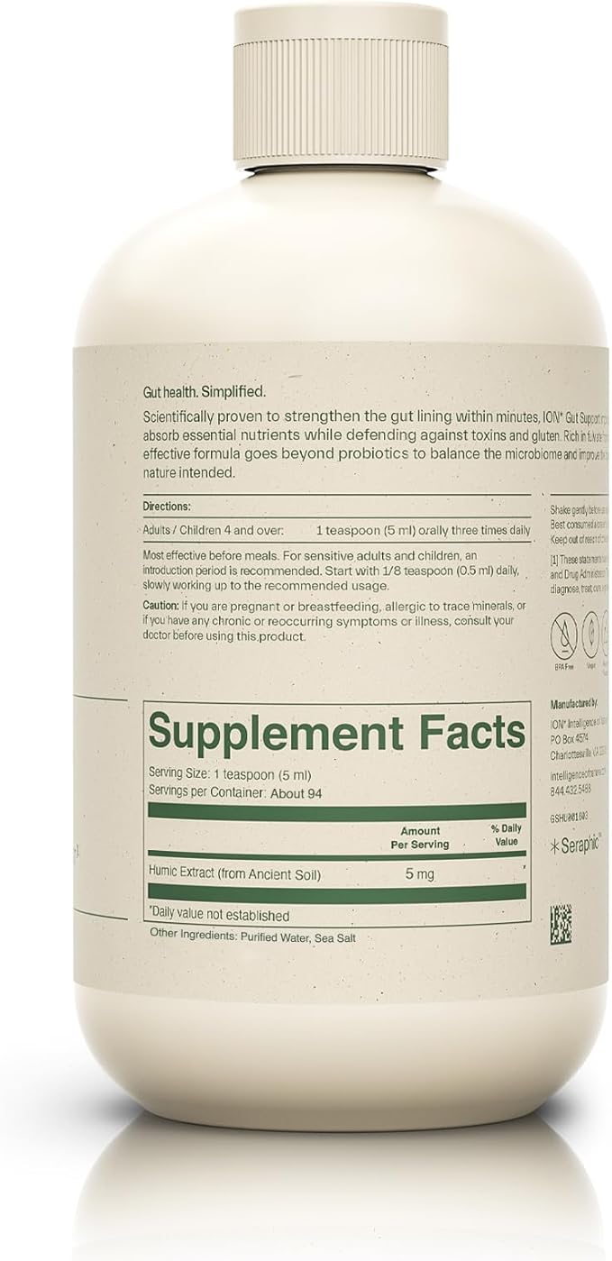 ION* Intelligence of Nature Gut Support | Promotes Digestive Wellness, Strengthens Immune Function, Alleviates Gluten Sensitivity, Enhances Mental Clarity (16 oz.)-StrideForce Fitness