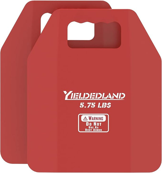 Curved Weight Vest Plates, 5.75/8.75lbs Pairs, Weighted Vest Men Woman, Strength and Endurance Training, Fitness Workouts, Running, Walking-StrideForce Fitness