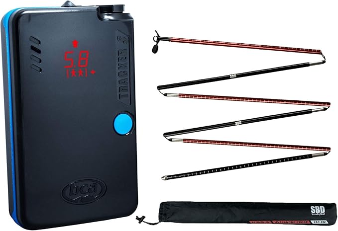 Backcountry Access Tracker S Avalanche Beacon + Avalanche Probe-StrideForce Fitness