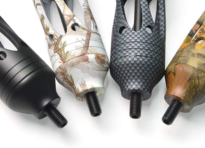 SHARROW Archery Bow Stabilizer 5inch 8inch 11inch Bow Riser Shock Absorber Dampener Recurve Bow Noise Reduction Compound Bow Accessories-StrideForce Fitness