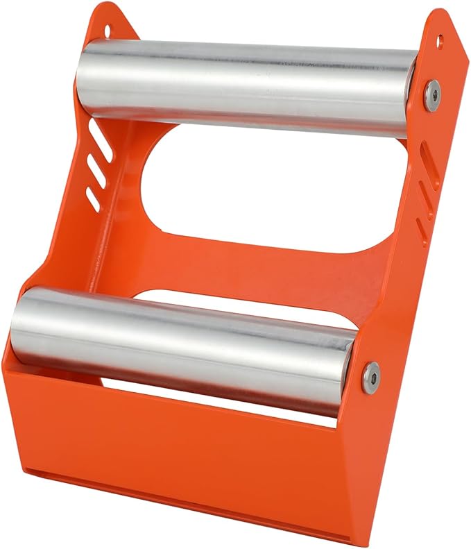 Motorcycle Wheel Cleaning Stand 600 Capacity Paddock Roller Stand Universal for Tire Cleaning Chain Lubrication for Dirt Pit Street Bike Orange-StrideForce Fitness