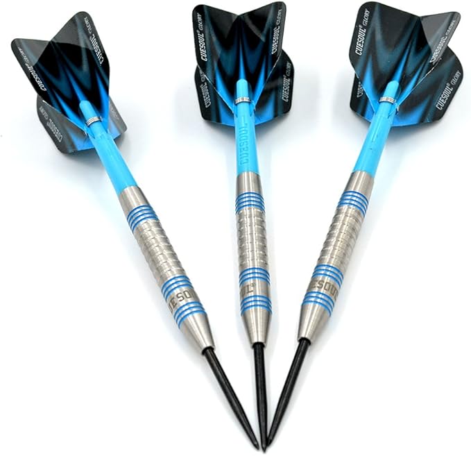 CUESOUL Professional Tungsten Steel Tip Dart Set 85% Tungsten 22g/24g/26g-Glory Series-StrideForce Fitness