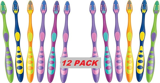 Kids Toothbrush Soft Bristles 1-Count (Pack of 12)