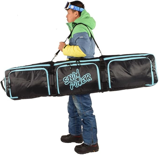 UNISTRENGH Fully Padded Snowboard Bag Waterproof Snow Sports Ski Boots&Helmet Equipment Bags-StrideForce Fitness