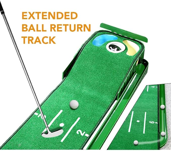 Golf Putting Mat for Various Skill Levels-StrideForce Fitness