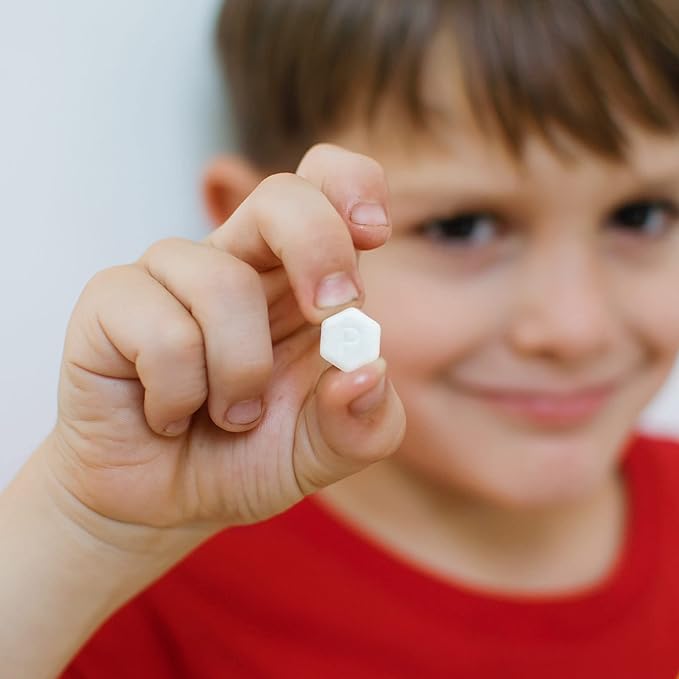 SuperBee Dentos Toothpaste Tablets, 14 Tabs, Fluoride Free & Eco Friendly, Travel Mouthwash Tablets, Sensitive Bites Kids Adults, Chewable Tablet, Spearmint