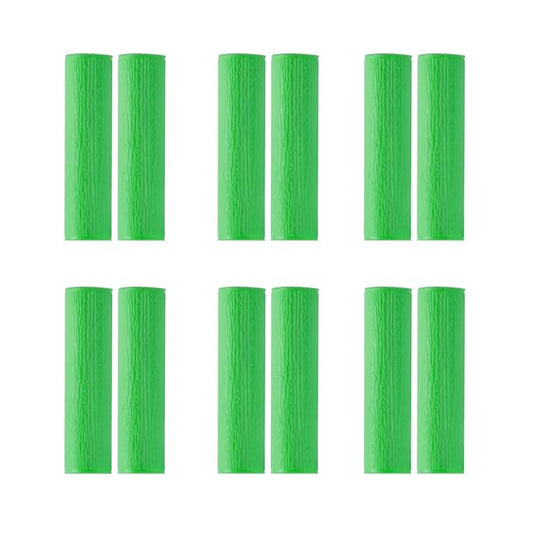 12PCS Aligner Chew, Aligner Trays Chompers for Invisalign, Orthodontic Chompers Retainer Trays Seaters with Travel Carrying Case (Green)