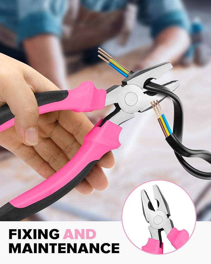 24pcs Home DIY Tool Kit for Household, Office & Garage - General Repair Small Hand Tool Set with Storage Case-StrideForce Fitness