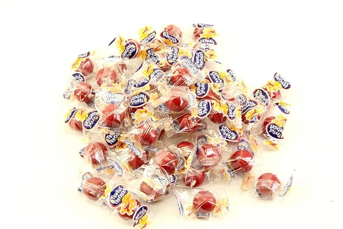 Planet Sweets Tongue Torchers Hard Candy - 1.5 Pounds - Hot Cinnamon Jawbreakers Individually Wrapped Candies