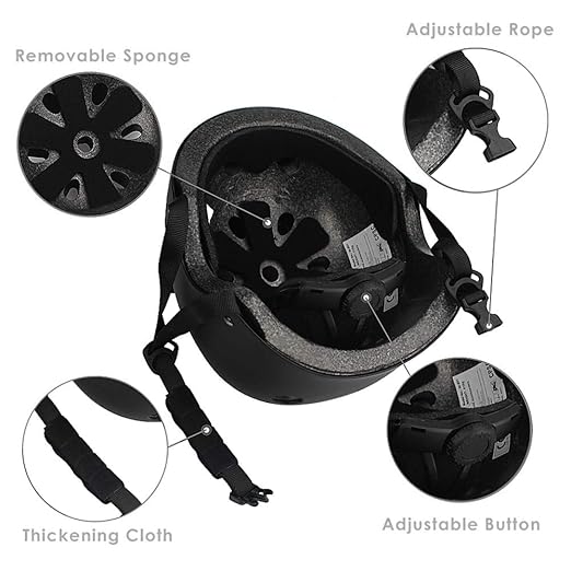 Kids Bike Helmet, Toddler Helmet for Youth Adult, Knee Pad Elbow Pad Wrist Guard Protective Gear Set for Skateboard, Bike, Skating, Cycling-StrideForce Fitness