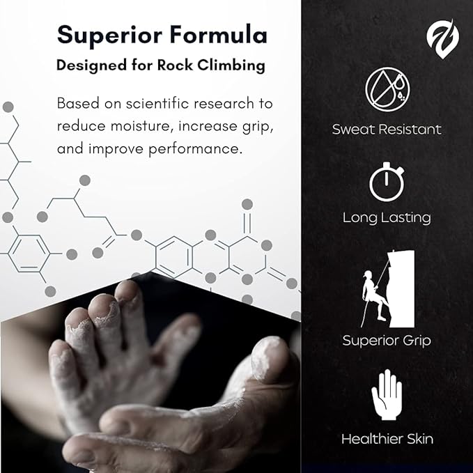 Liquid Chalk, Mess-Free Gym Chalk for Weightlifting, Gymnastics,