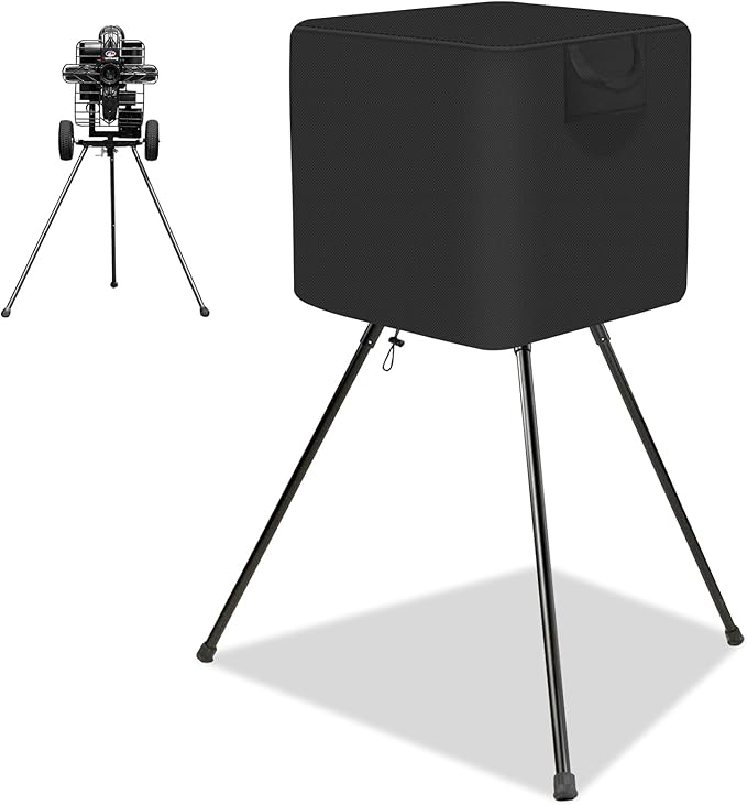 Pitching Machines Cover - Waterproof 600D Oxford Fabric, Dustproof, Resistant, Sunproof Hack Attack Pitching Machine Cover for Baseball/Softball All-Weather Protection-StrideForce Fitness