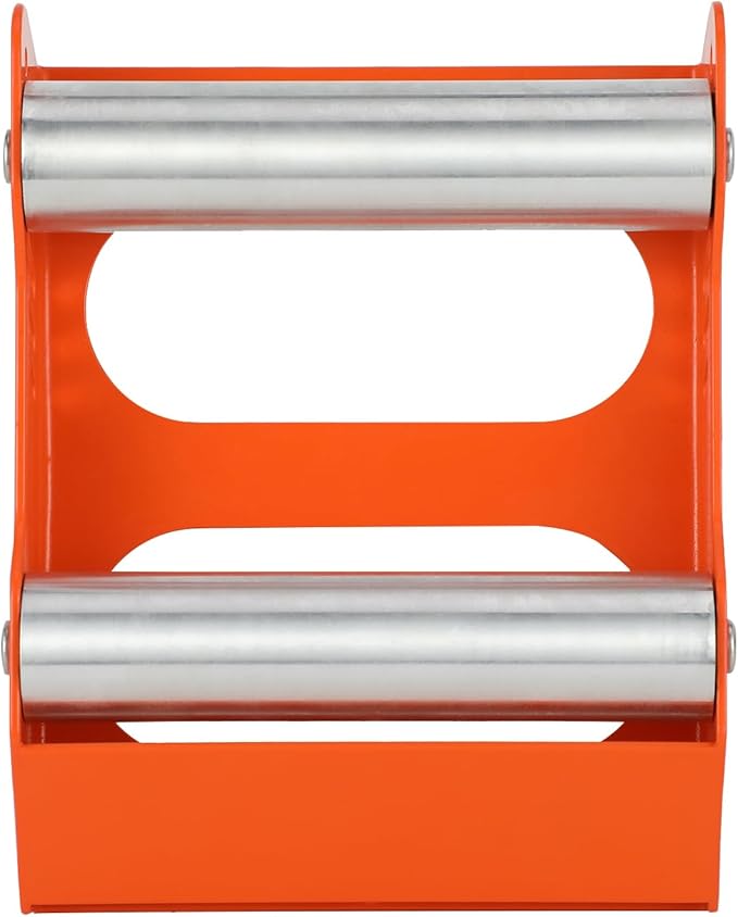 Motorcycle Wheel Cleaning Stand 600 Capacity Paddock Roller Stand Universal for Tire Cleaning Chain Lubrication for Dirt Pit Street Bike Orange-StrideForce Fitness