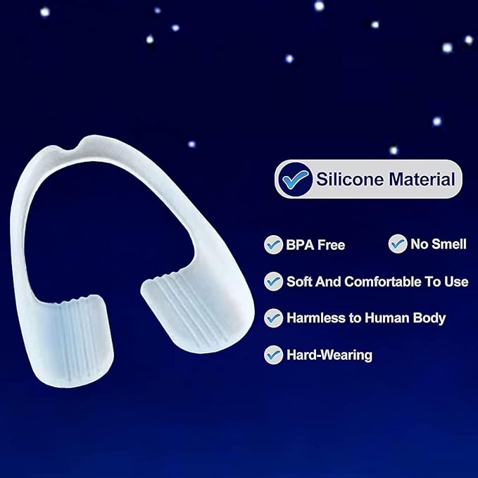 Kids Mouth Guard Moldable (4 Pack Blue) & Disposable Mouth Guard (8 pcs) for Grinding & Clenching Teeth | Comfortable Nighttime Protection Guard | Including Hygiene Case & Mask with Gel Ice Pack