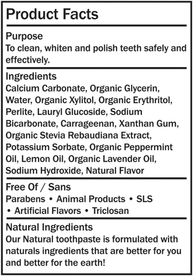 Awaken by Quality Choice Natural Toothpaste, Fluoride Free, Enamel Safe, Sensitivity Free, 85% Organic Ingredients, Wild Mint, 5.5 OZ