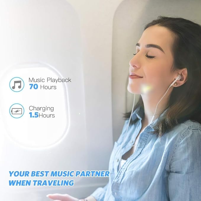 AGPTEK A02S 16GB MP3 Player, 70 Hours Playback Lossless Sound Music Player, Supports up to 128GB, Rose Gold-StrideForce Fitness