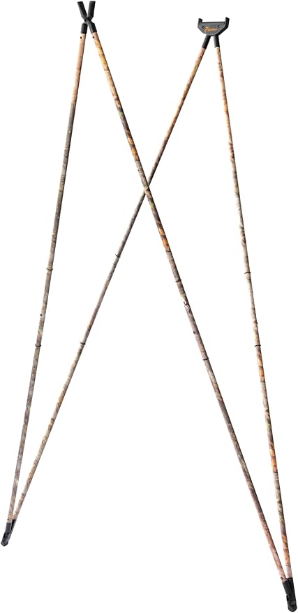 4 Stable Sticks® Essential 4 Points Bipod Shooting Sticks - Lightweight Aluminium, Extrem Stability for Hunting and Shooting, Foldable and transportable-StrideForce Fitness