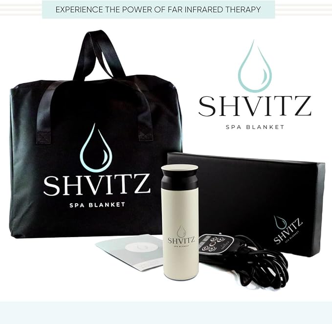 Shvitz Infrared Sauna Blanket - Portable Sauna For At Home Far Infrared Therapy to Detox and Relax Your Body and Mind - Used by the Elite and Athletes for Next Level Relaxation and Exercise Recovery