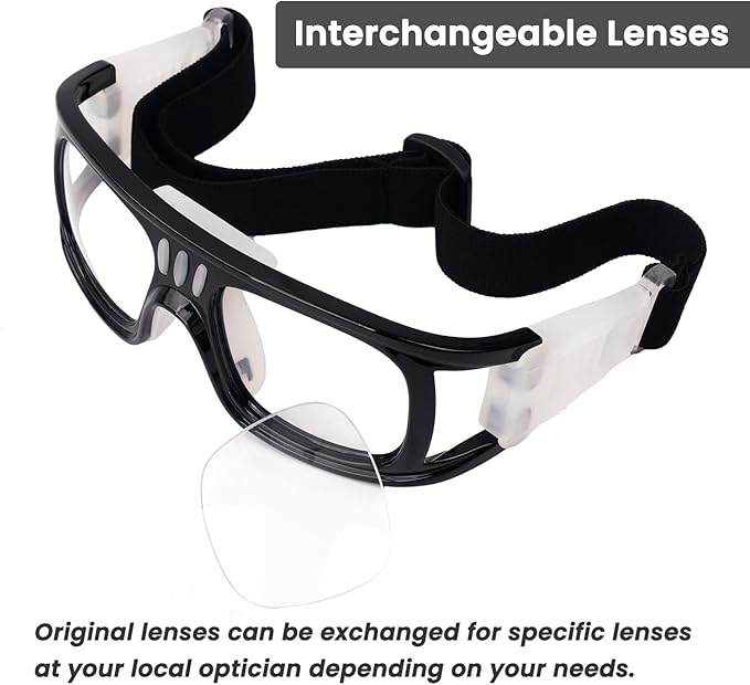 Andux Basketball Soccer Football Sports Glasses Eyewear Goggles Eye Safety Glasses LQYJ-01-StrideForce Fitness