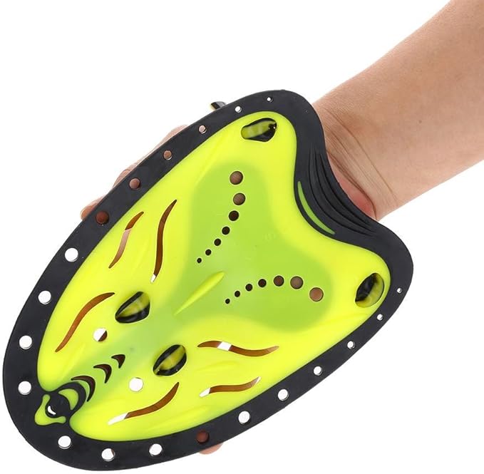 Swim Fins, Adjustable Kids Flippers for Swimming, Professional Swim Hand Paddles, Flat Paddles for Kids, Children, Men, Women-StrideForce Fitness