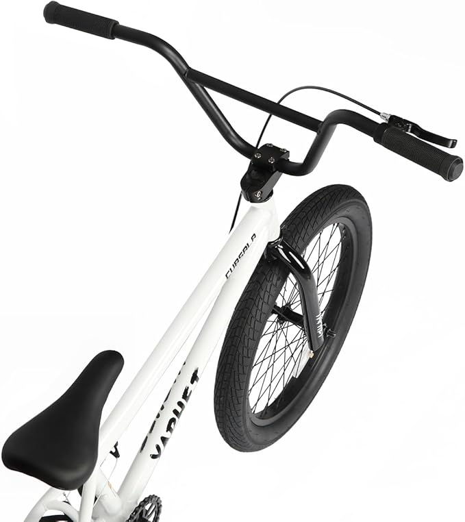 Freestyle BMX Bike, 20 Inch Yaphet Bicycle for Teen Beginner and Adult Riders, Bike with Hi-Ten Steel Frame, Multiple Colors-StrideForce Fitness