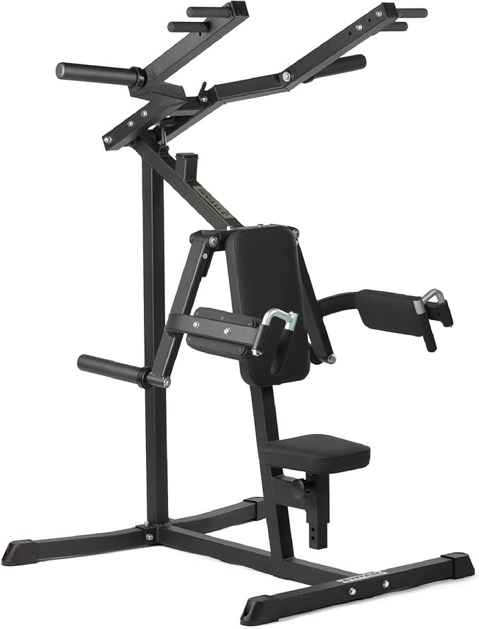 Titan Fitness Plate-Loaded Deltoid and Shoulder Press Machine, 700 LB Capacity, Upper Body Strength Training for Chest Back Shoulders Pecs Delts-StrideForce Fitness