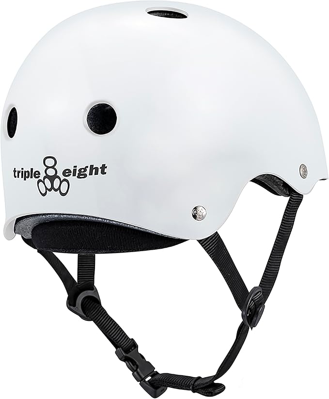 Triple Eight Deep Cover Helmet - Ideal for Skateboarding, Bicycling, BMX, and Roller Skating-StrideForce Fitness